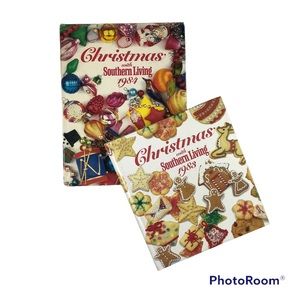 Vintage Christmas With Southern Living 1983 & 1984 Book Bundle